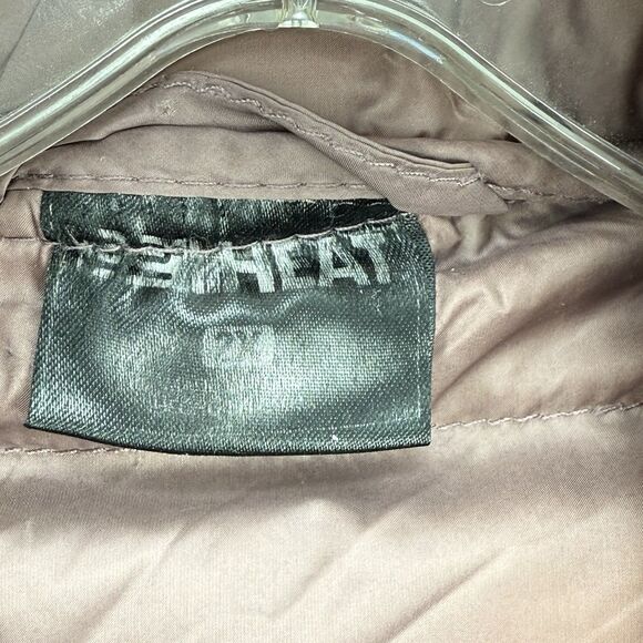 32 Degrees Heat Womens Hooded Down Puffer Packable Taupe Jacket Size 2X - Picture 10 of 16